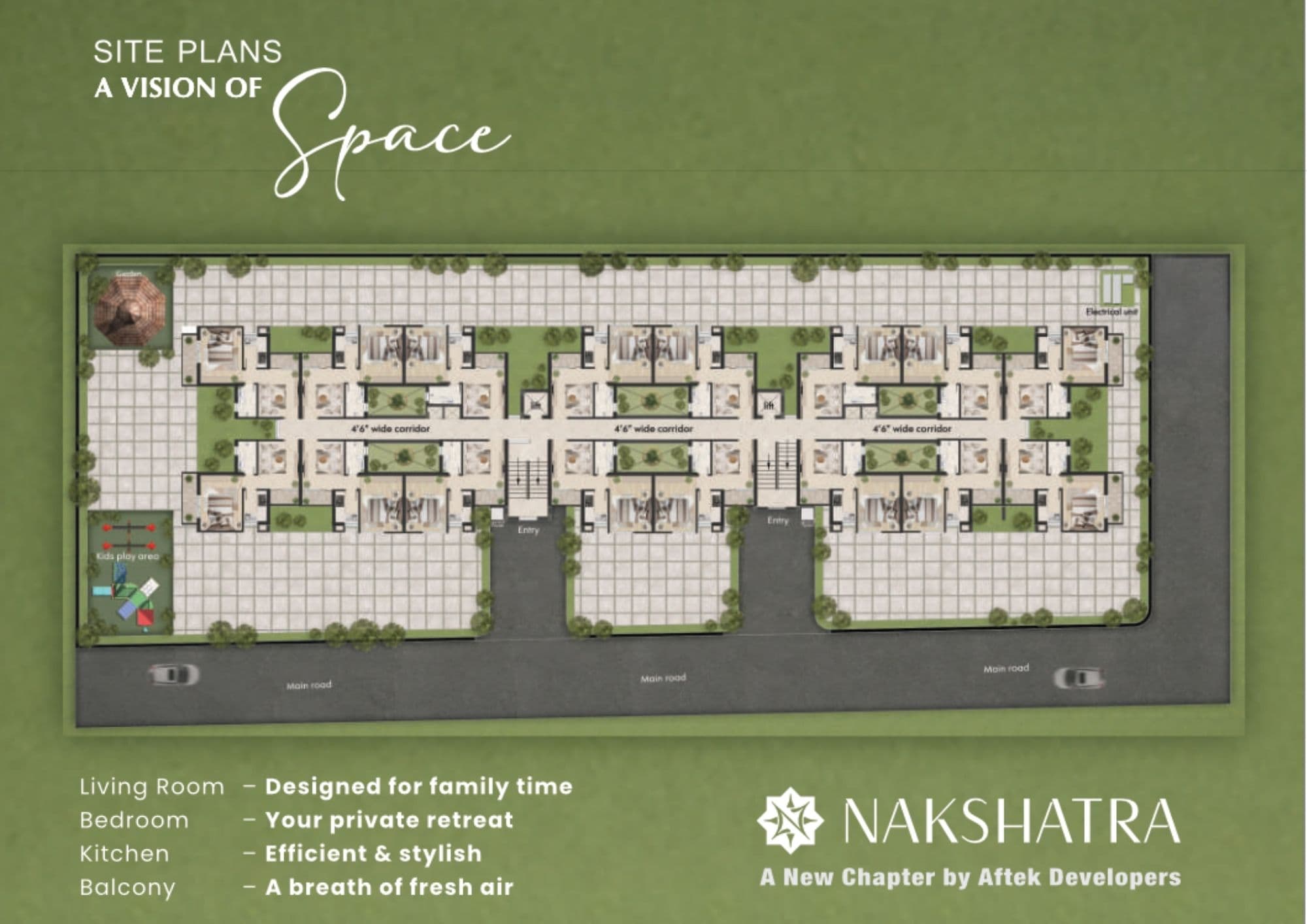 Nakshatra Project Site Plan